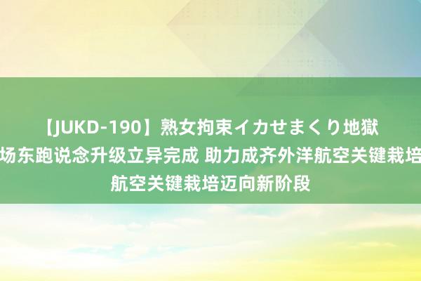 【JUKD-190】熟女拘束イカせまくり地獄 成齐双流机场东跑说念升级立异完成 助力成齐外洋航空关键栽培迈向新阶段