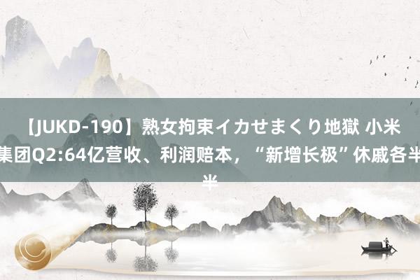 【JUKD-190】熟女拘束イカせまくり地獄 小米集团Q2:64亿营收、利润赔本，“新增长极”休戚各半